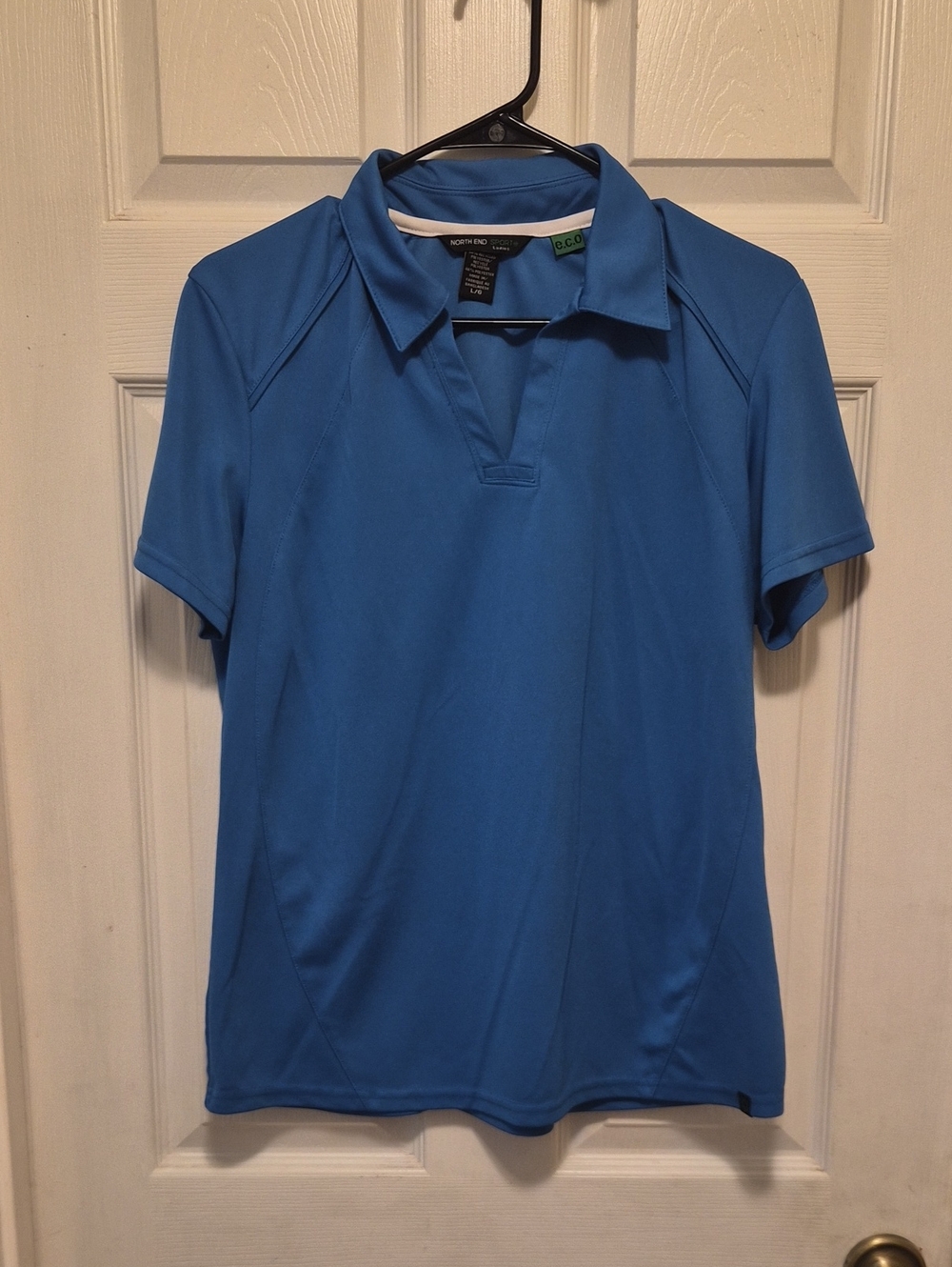 North End Sport Women’s Blue Short-Sleeve Performance Polo